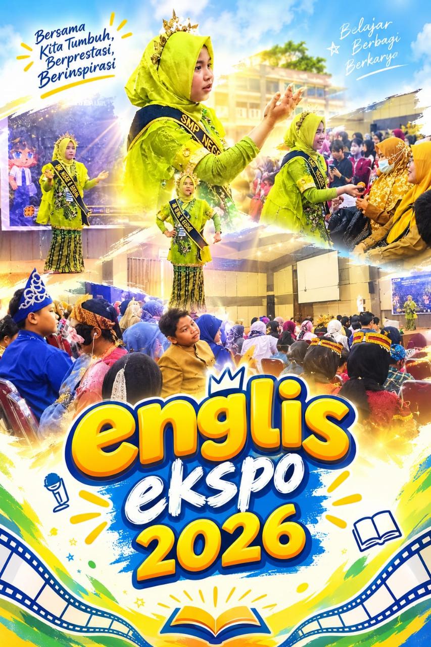 Ainum Siswi SMP 9 Kendari Jadi Bintang English Expo 2026